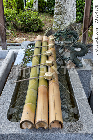 Chozuya of Tenman Shrine in Sanda City, Hyogo Prefecture 73854579