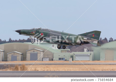 Air Self-Defense Force RF-4EJ Phantom II Takeoff 73854684