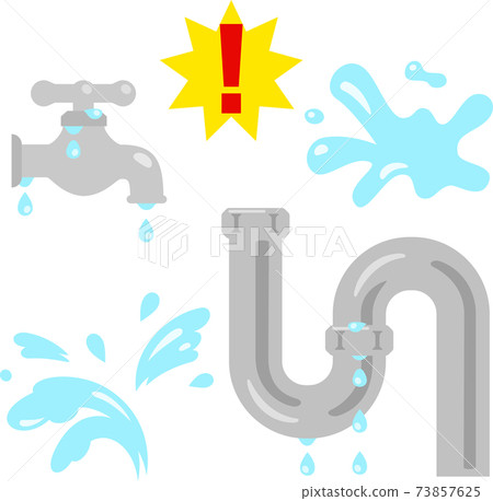Leaking faucets and drain traps 73857625