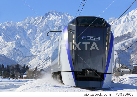 Oito Line, winter at the foot of Mt. Hakuba, Mt. 73859603