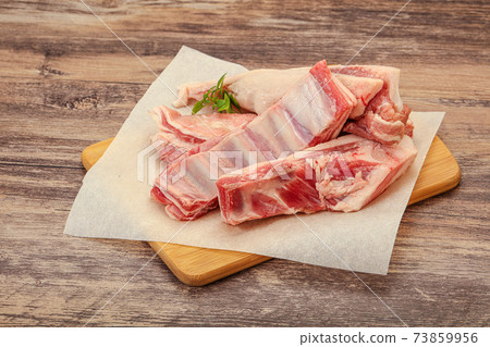 Raw lamb ribs for cooking Raw lamb ribs for cooking 73859956