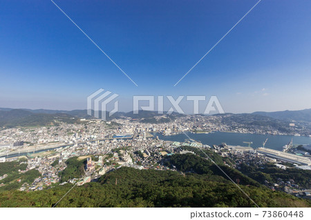 Nagasaki city view from Inasayama observatory Nagasaki city view from Inasayama observatory 73860448