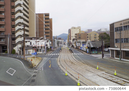Ghost Town Lockdown Self-restraint City Street B 73860644