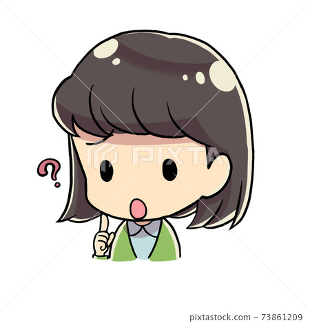 陌生的女性畸形人物問號 73861209