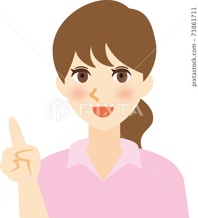 Finger pointing Finger pointing 73861711