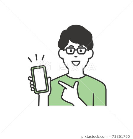 擁有智能手機的人 擁有智能手機的人 73861790