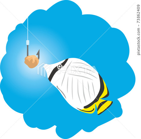 Image illustration of a fish (tropical fish) that is likely to be caught Image illustration of a fish (tropical fish) that is likely to be caught 73862409
