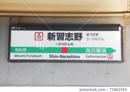 Keiyo Line Also Used For Direct Musashino Stock Photo