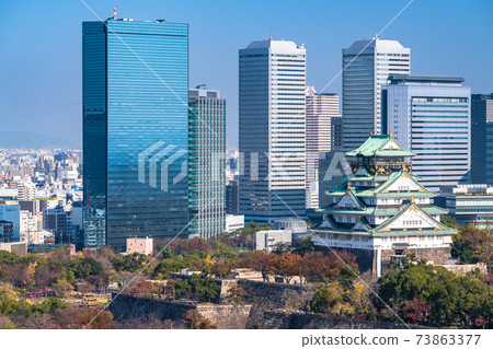 《Osaka Prefecture》 Osaka Castle / Cityscape 73863377