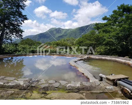 那須山三多谷屋溫泉山間小屋/煙鋪店的露天浴池 73865962