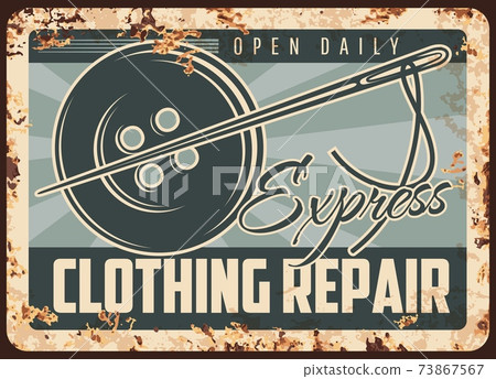 Individual tailoring retro rusty metal plate. 73867567