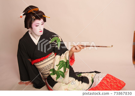 扮成藝妓的日式美女（男），歷史劇中的日式美女，舞子，大悟， 73867830