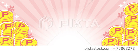 Spring point campaign background Spring point campaign background 73868278