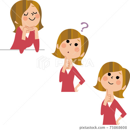 思維的女人 73868608