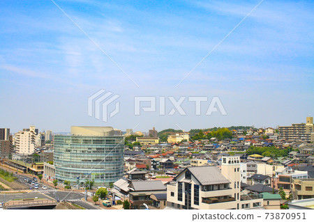 Scenery of Seto City, Seto River and central Seto City 73870951