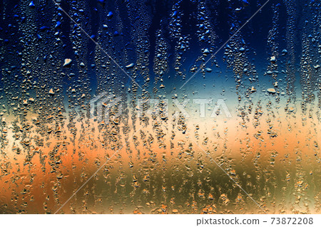 Drops on glass as a background 73872208