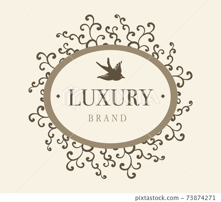 Vintage signs and elements on white background Vintage signs and elements on white background 73874271