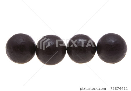 chocolate truffles isolated chocolate truffles isolated 73874411