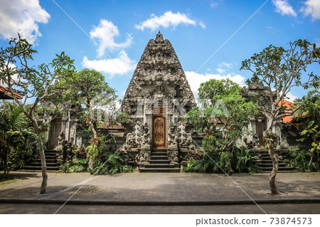 Exterior of traditional balineseTemple Exterior of traditional balineseTemple 73874573
