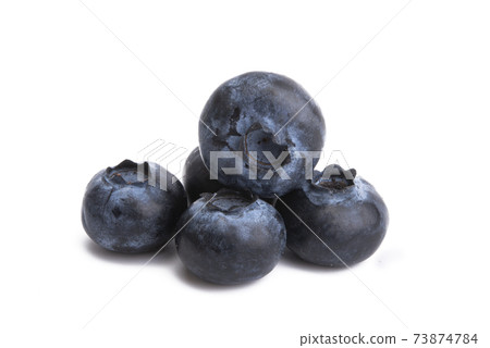 blueberry isolated 73874784