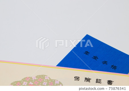 Pension certificate and insurance certificate 73876341