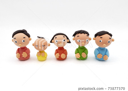 Two generations of handmade clay Two generations of handmade clay 73877370