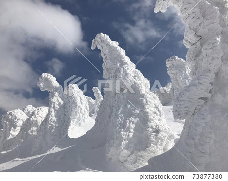 Hakkoda snow monster in winter Hakkoda snow monster in winter 73877380