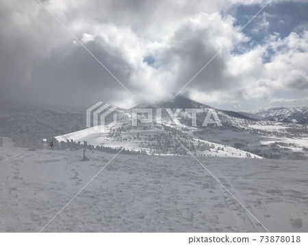 Hakkoda Ropeway Ski Resort in winter Hakkoda Ropeway Ski Resort in winter 73878018