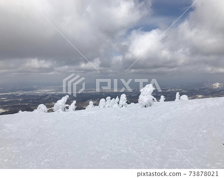 Hakkoda Ropeway Ski Resort in winter Hakkoda Ropeway Ski Resort in winter 73878021