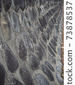 Stone wall wall where stones are lined up 73878537