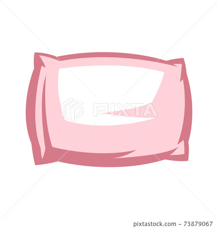 Illustration of soft pillow. 73879067