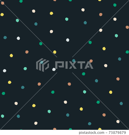 Vector seamless pattern with colorful festive... - Stock Illustration ...