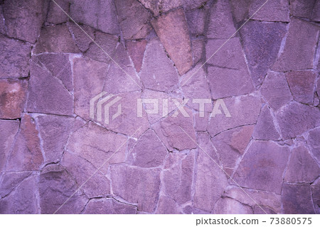 Natural stone of beautiful shades. The fragment, texture. Purple tones. 73880575