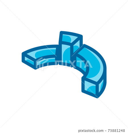 pie chart icon vector illustration isolated on white background pie chart icon vector illustration isolated on white background 73881248