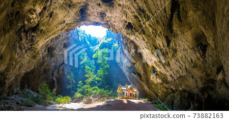 Royal pavilion in Phraya Nakorn cave 73882163