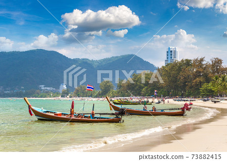 Patong beach on Phuket 73882415