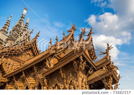 Sanctuary of Truth in Pattaya 73882557