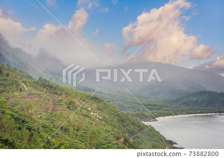 Sea and sun, Hai Van Pass, Danang, Vietnam 73882800