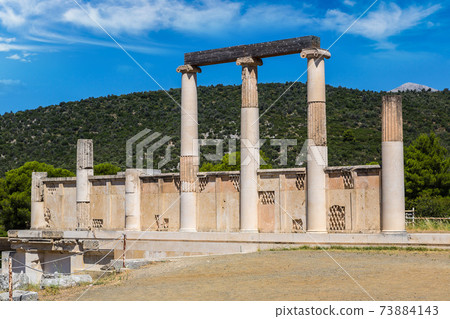 Ruins in Epidavros, Greece 73884143