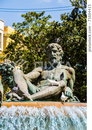 Fountain Rio Turia  in Valencia 73884415
