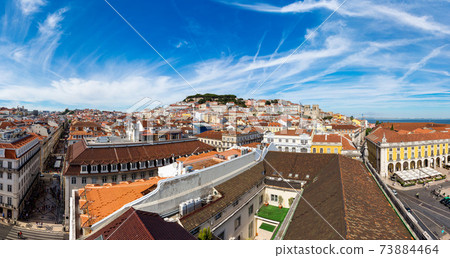 Lisbon Skyline 73884464