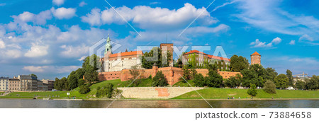 Wawel castle in Kracow 73884658