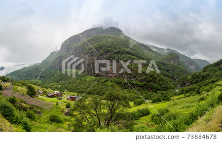 Country summer landscape, Norway Country summer landscape, Norway 73884678
