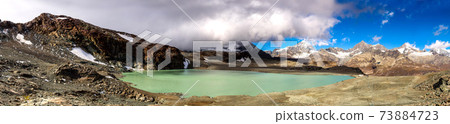 Alps mountain landscape in Swiss Alps mountain landscape in Swiss 73884723