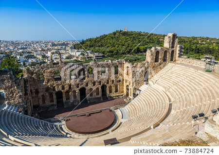 Ancient theater in Greece, Athnes 73884724