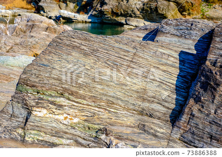 Striped pattern of tiger rock 1 73886388