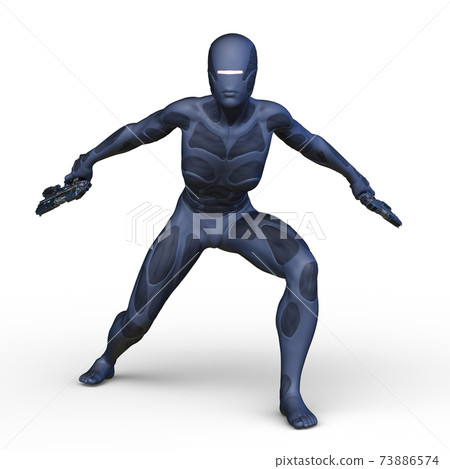 一個女人拿著槍 一個女人拿著槍 73886574