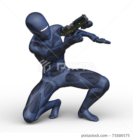 一個女人拿著槍 一個女人拿著槍 73886575