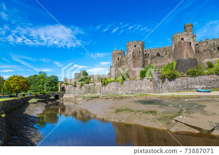 Conwy Castle in Wales 73887071