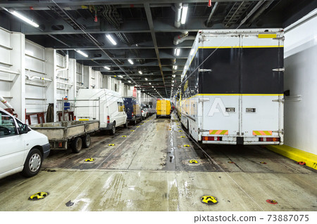 Ferry ship in Scotland, United Kingdom Ferry ship in Scotland, United Kingdom 73887075